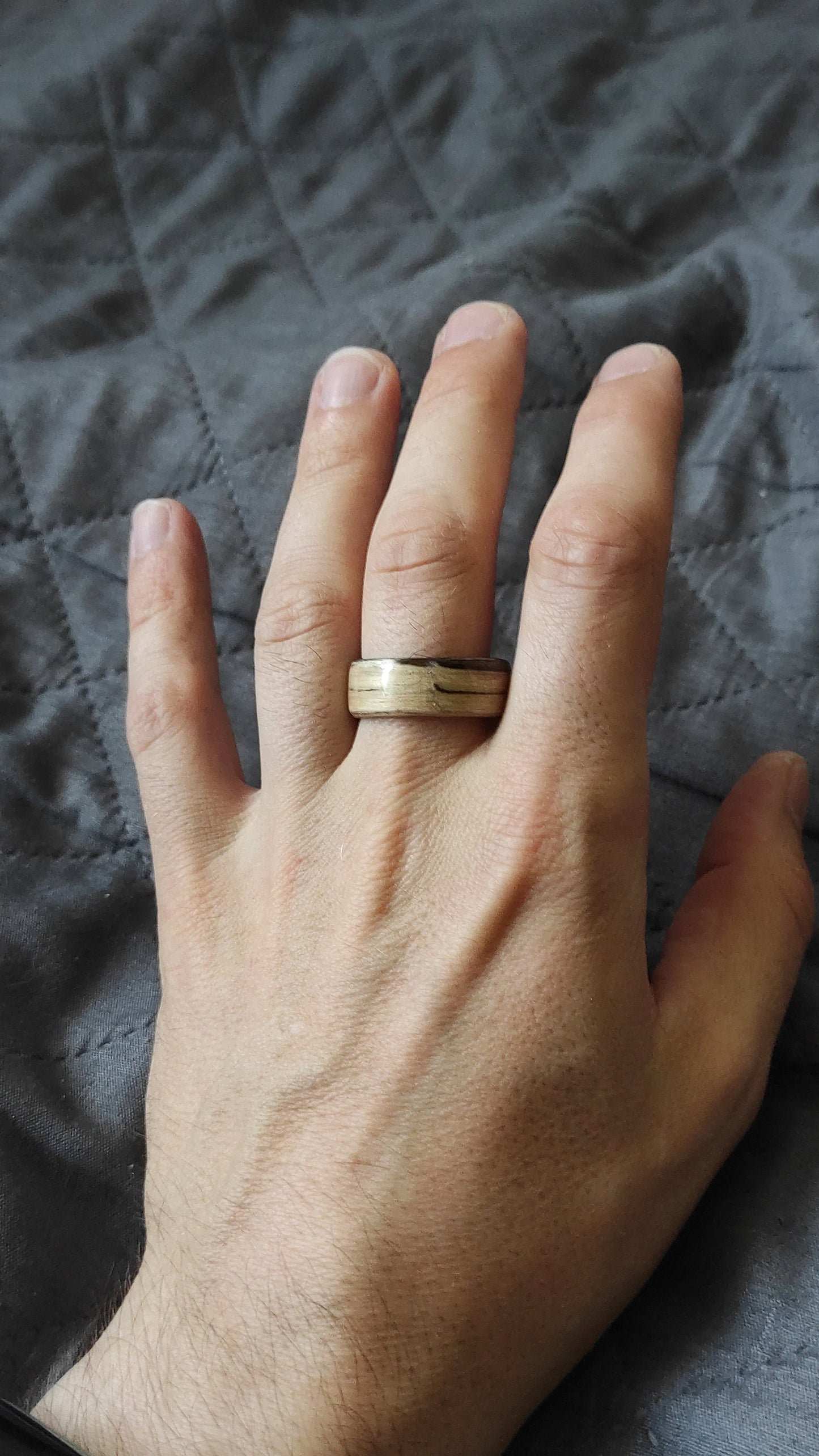 Zebrano BentWoo Ring