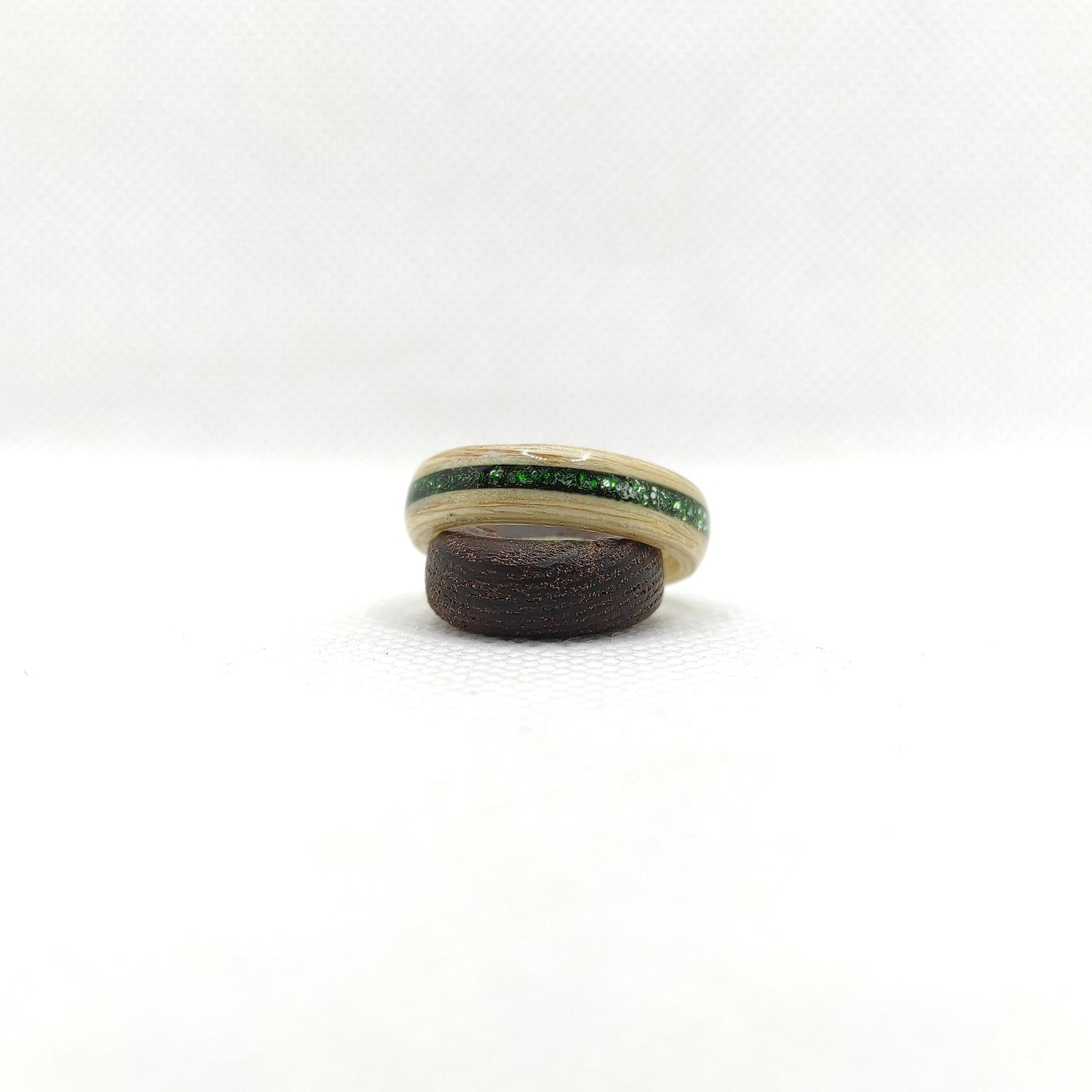 Handmade Birch Wood Ring – Minimalist Nature-Inspired Wooden Band | Eco-Friendly Custom Gift for Her