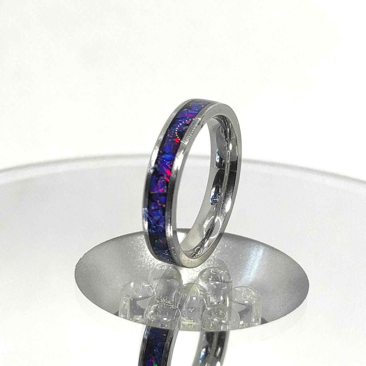 Midnight Opal Ring