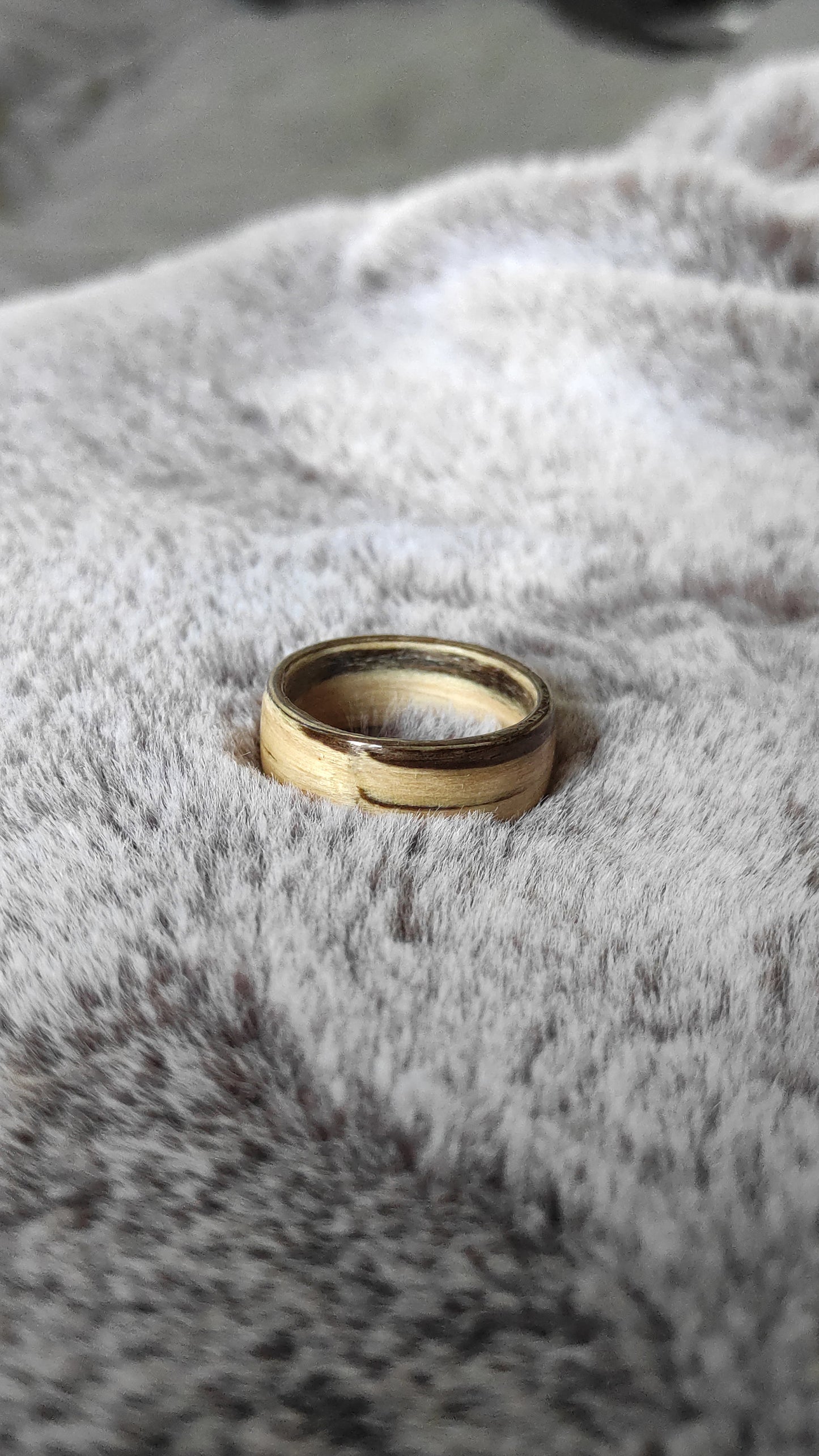 Zebrano BentWoo Ring