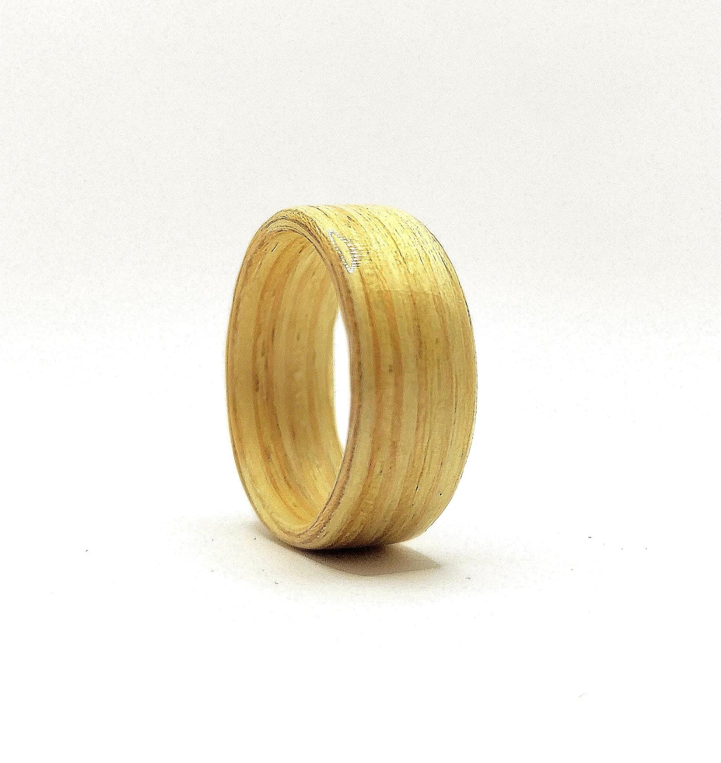Pine Wood Veneer Ring
