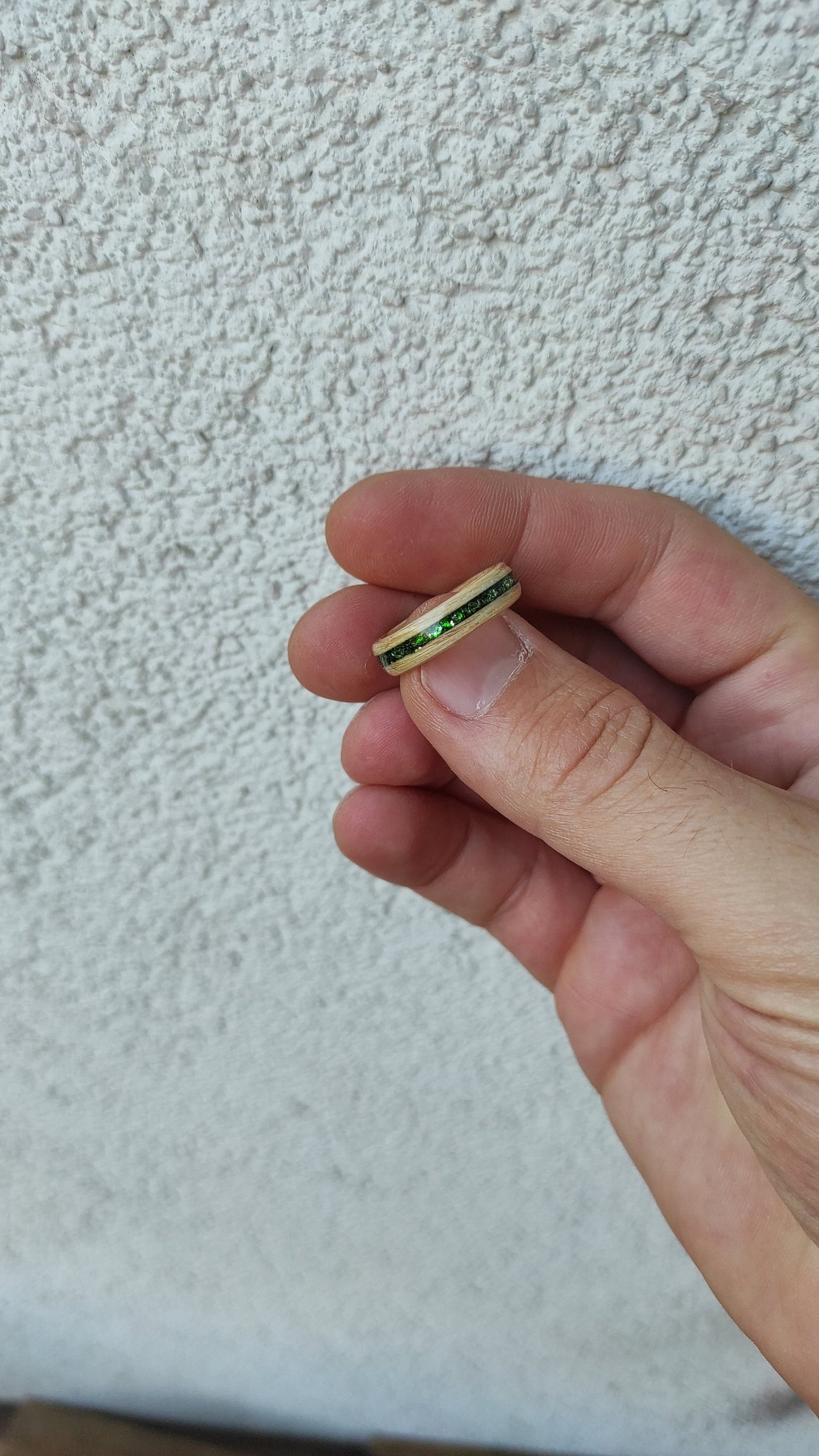 Handmade Birch Wood Ring – Minimalist Nature-Inspired Wooden Band | Eco-Friendly Custom Gift for Her