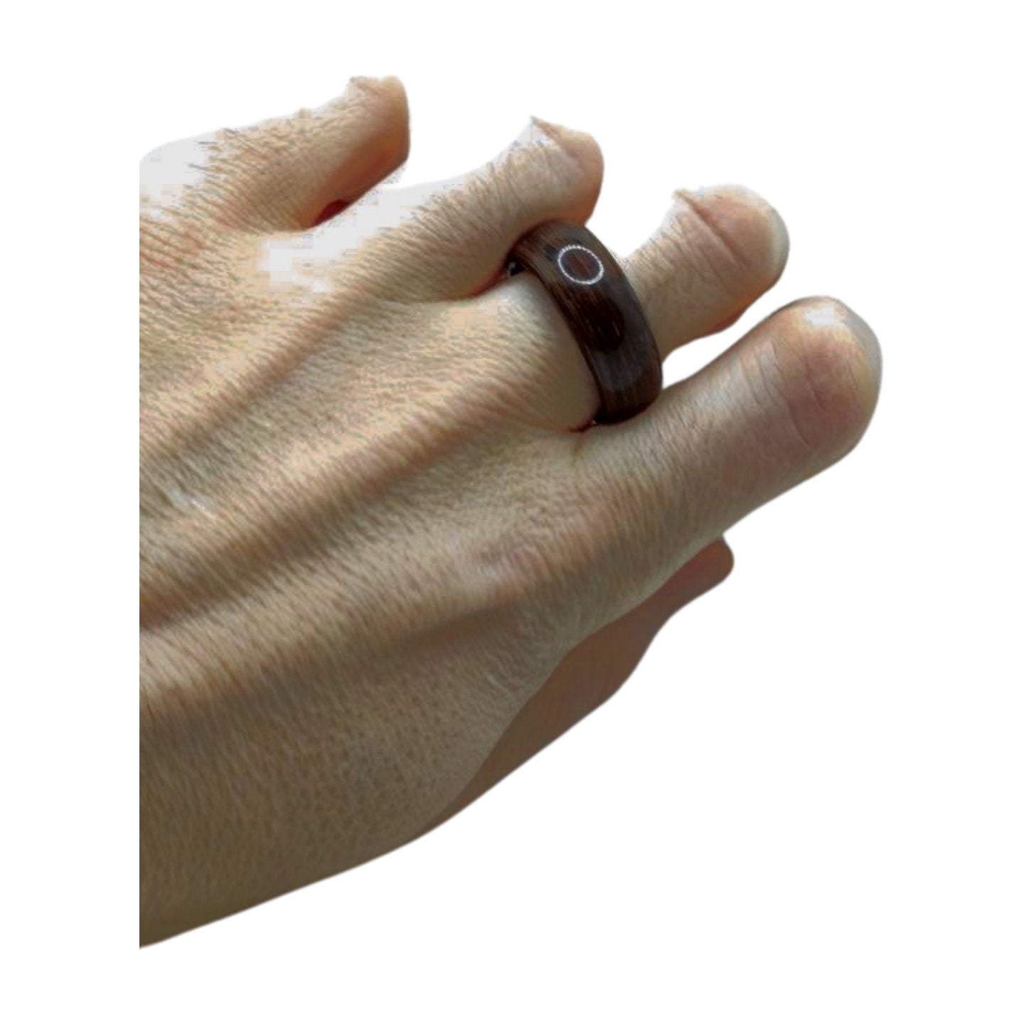 Camellia Wood Ring