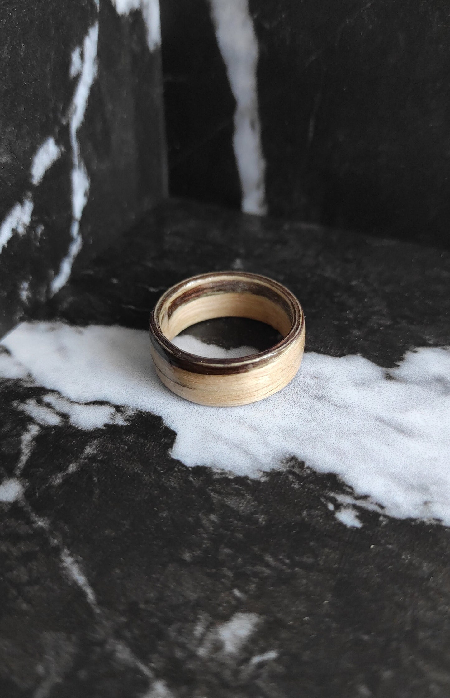Zebrano BentWoo Ring