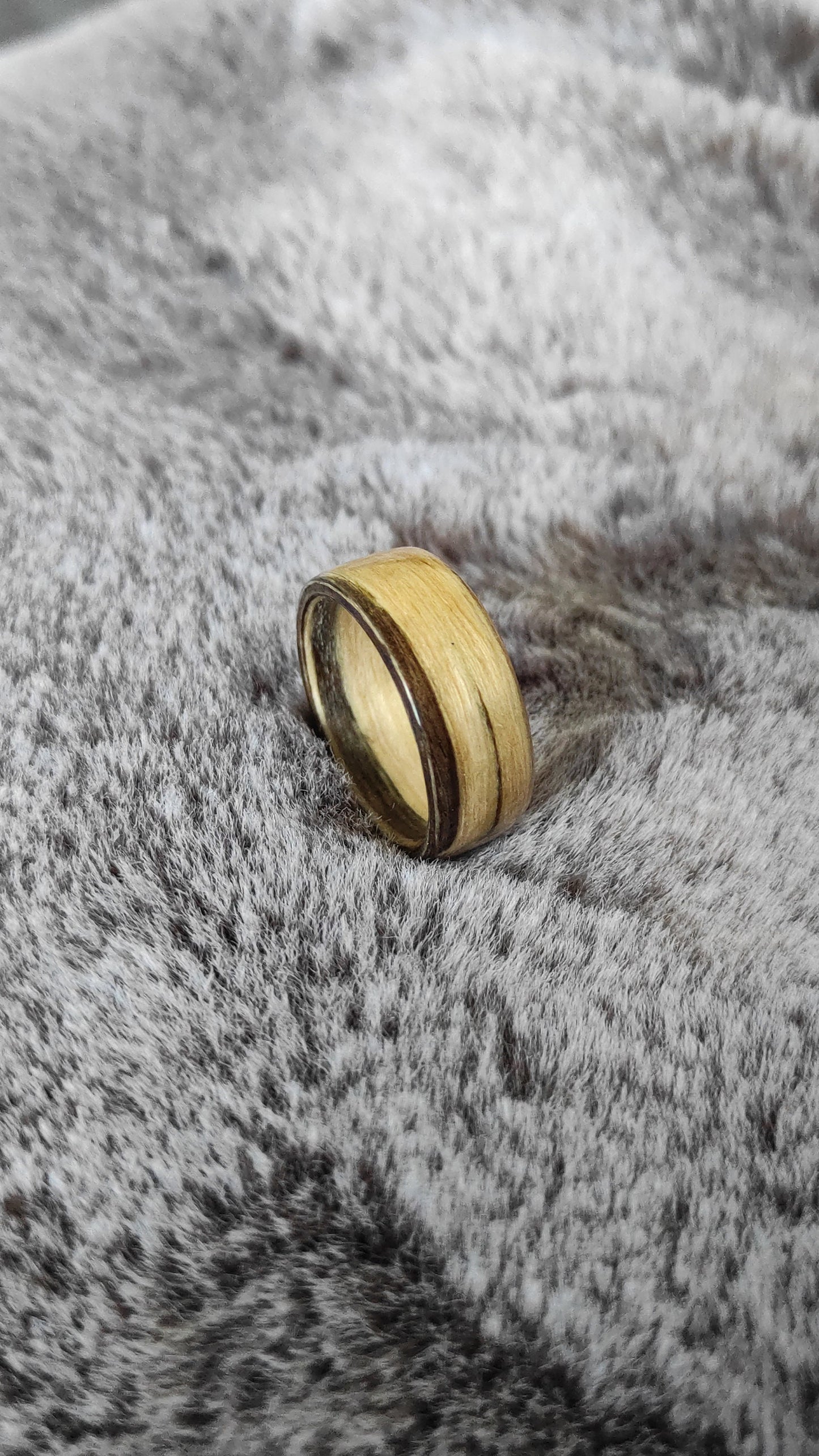 Zebrano BentWoo Ring