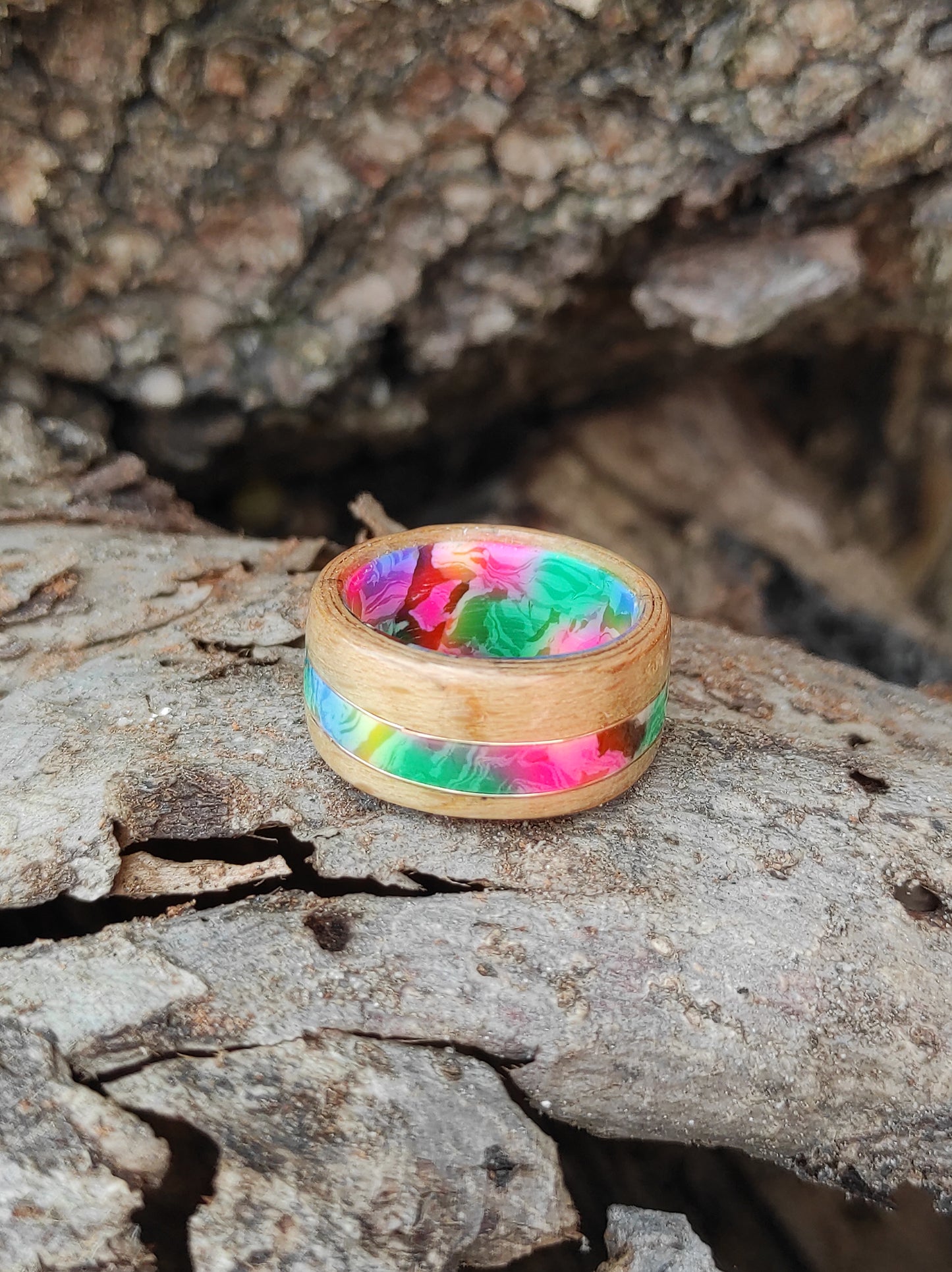 Beech Spectrum - Wooden Ring
