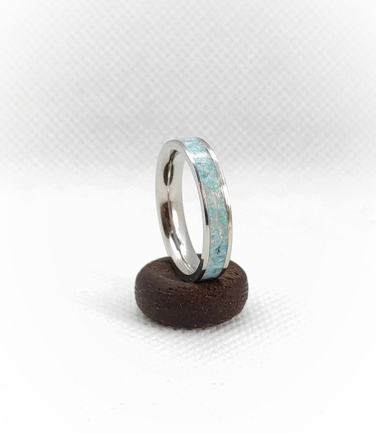 Blue Opal Ring
