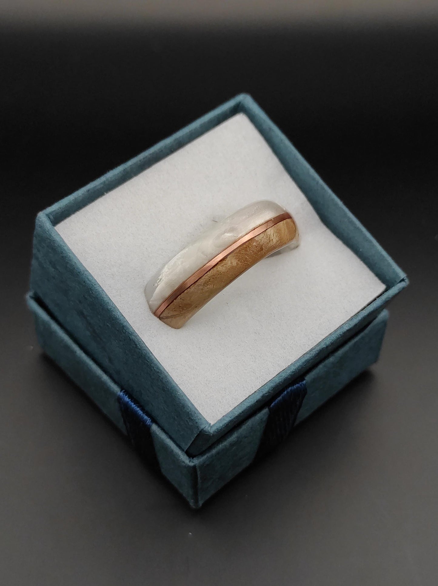 Blur Wood & White Pearl Celluoid  insert