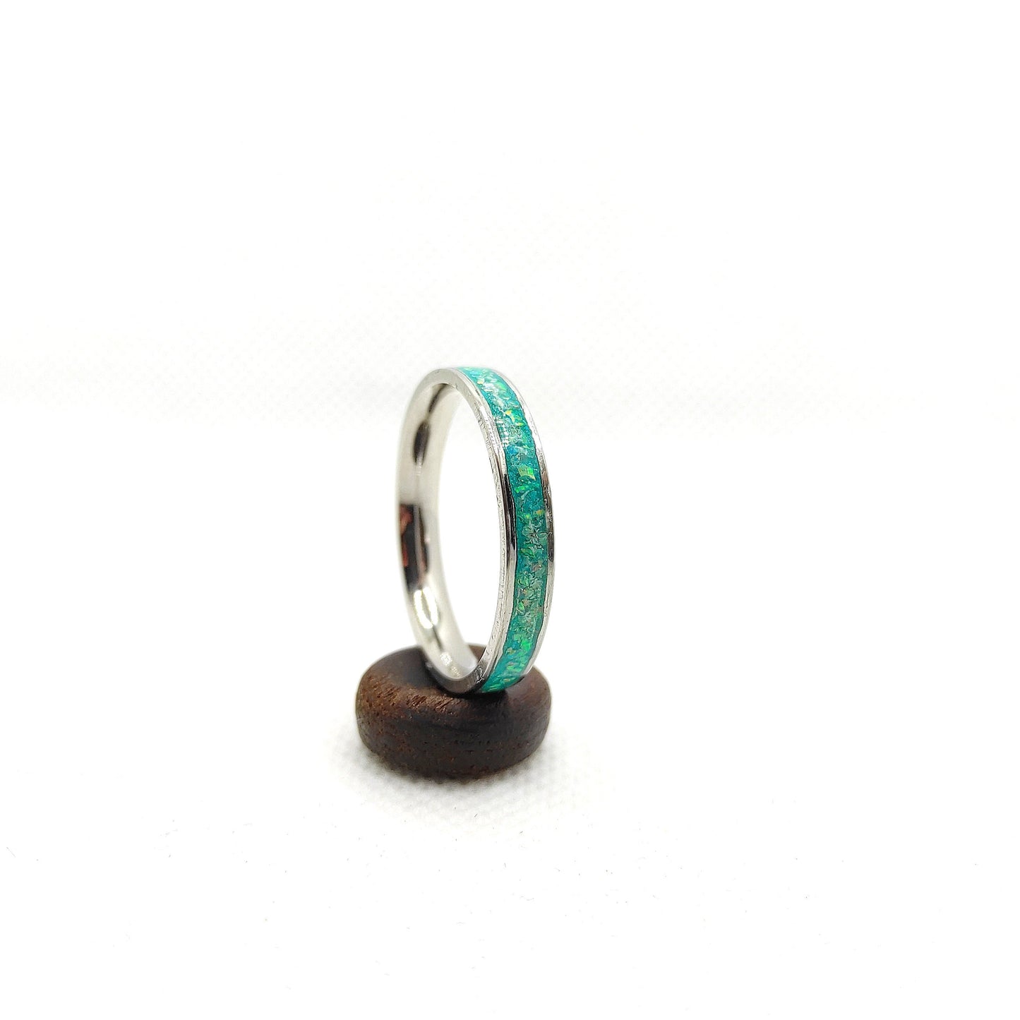 Mint Green Opal Ring