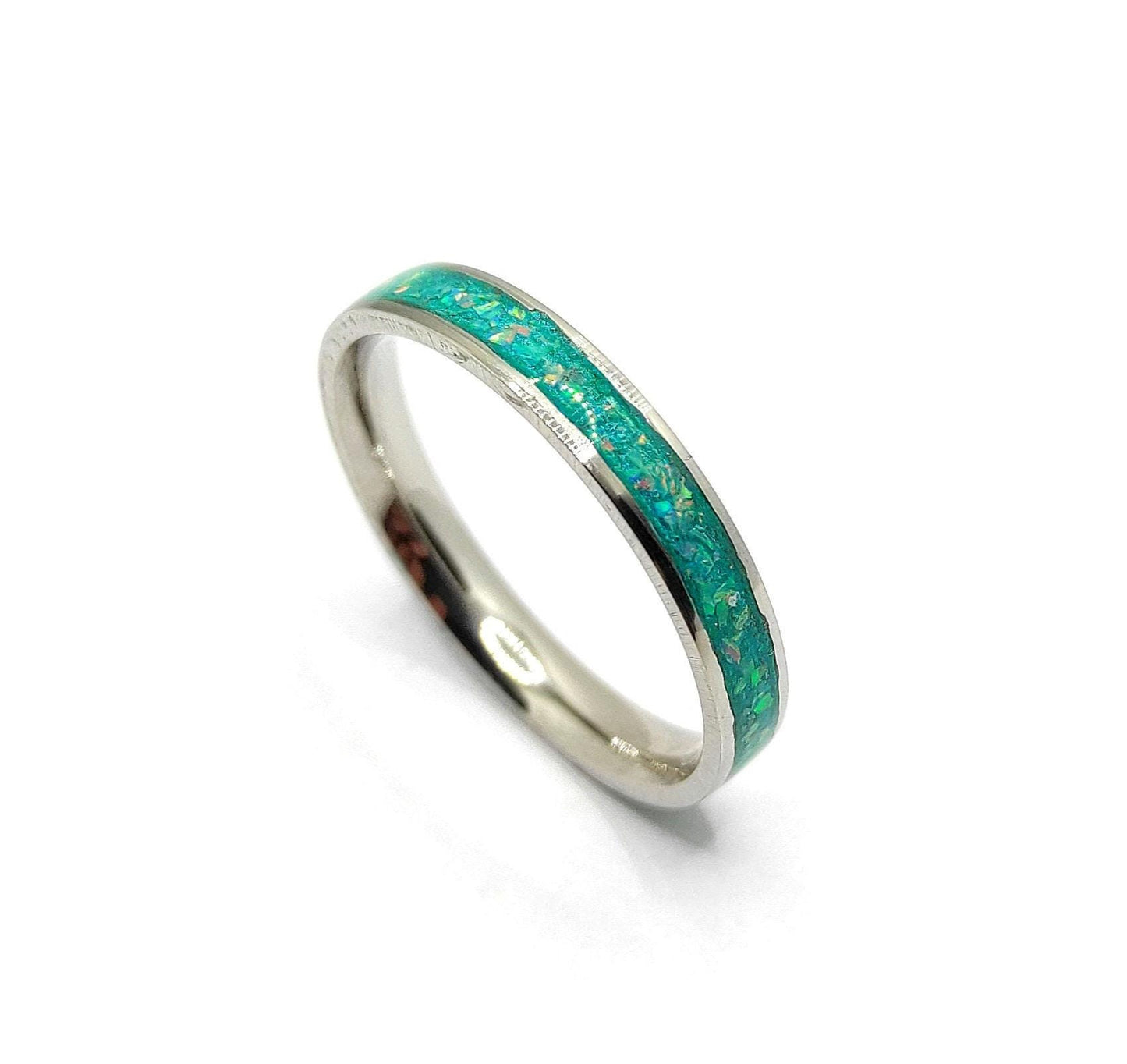 Mint Green Opal Ring