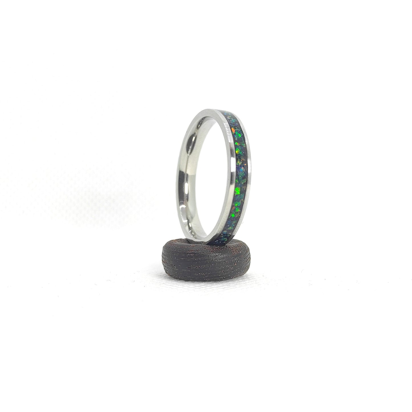 Dark Green Opal Band