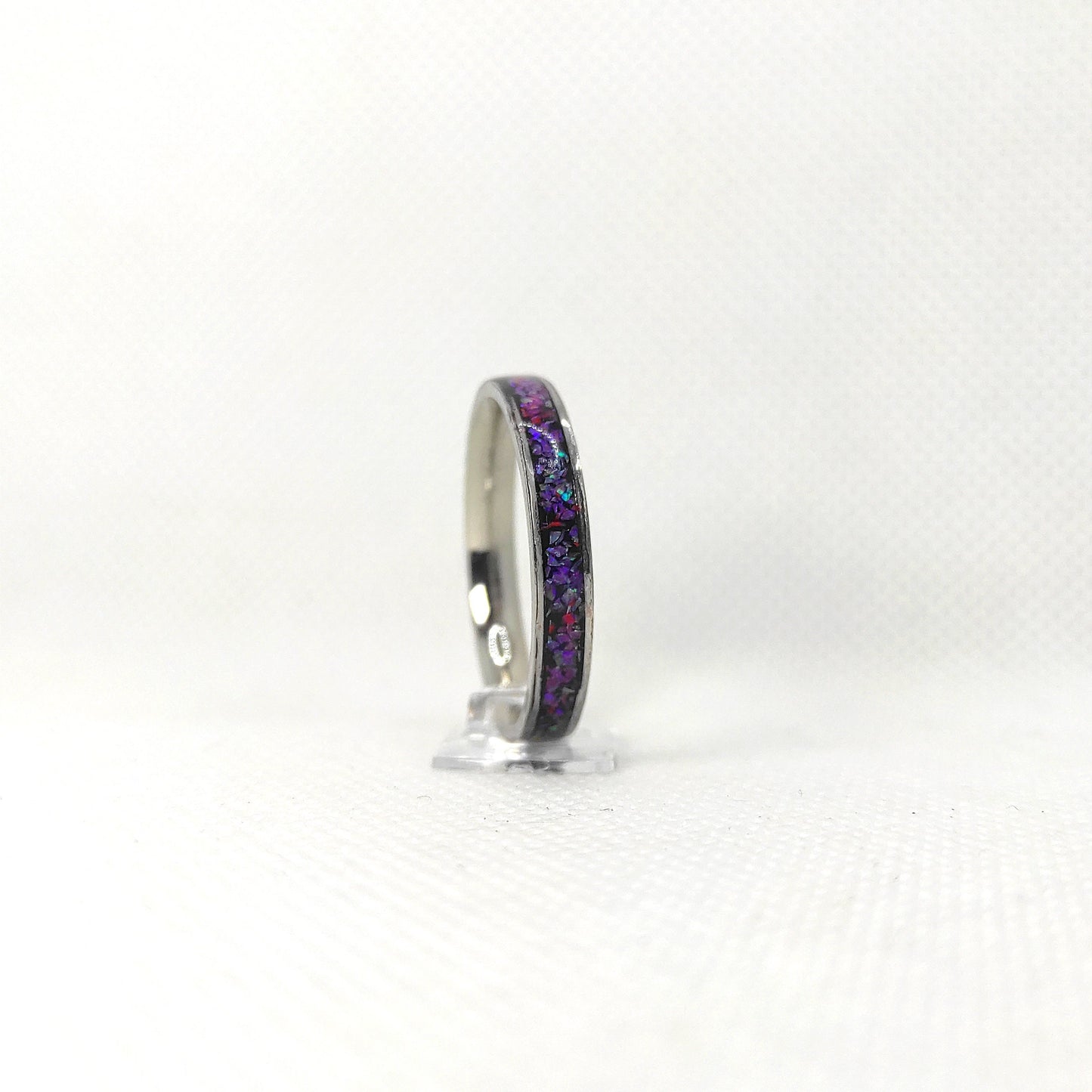 Neon Pink Opal Ring