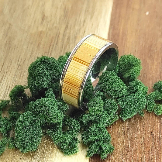 Metal & Caramel Bamboo Venner