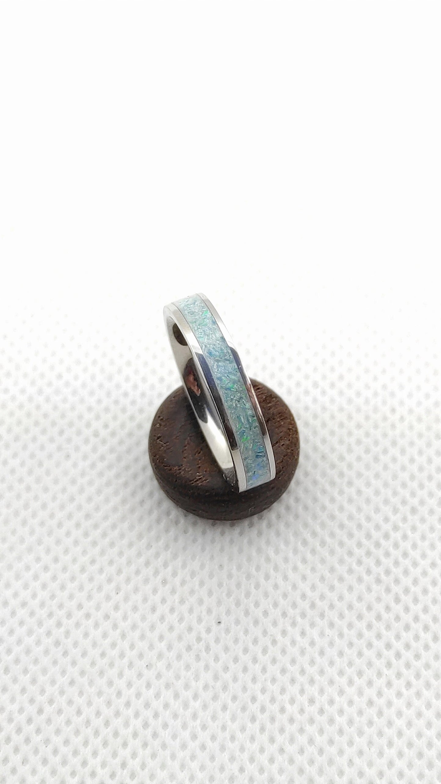 Blue Opal Ring