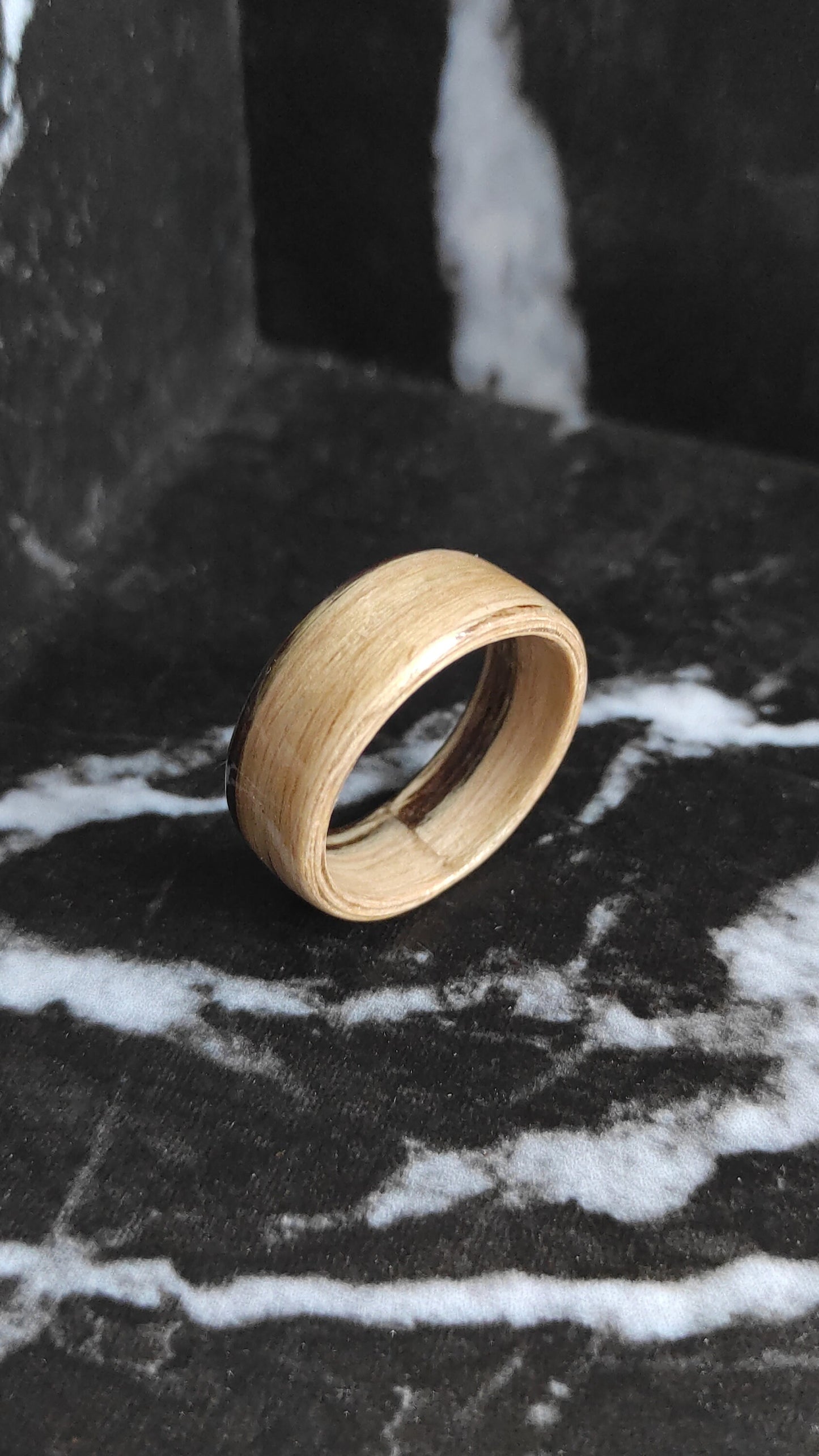 Zebrano BentWoo Ring