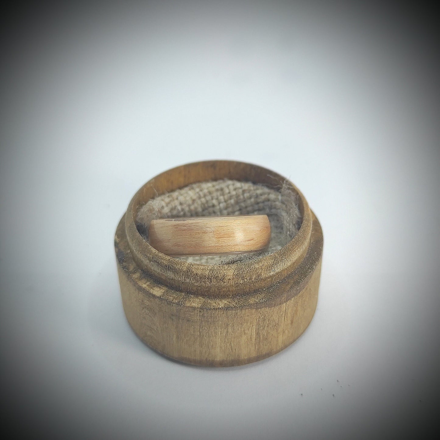 Oak Wood Veneer Ring