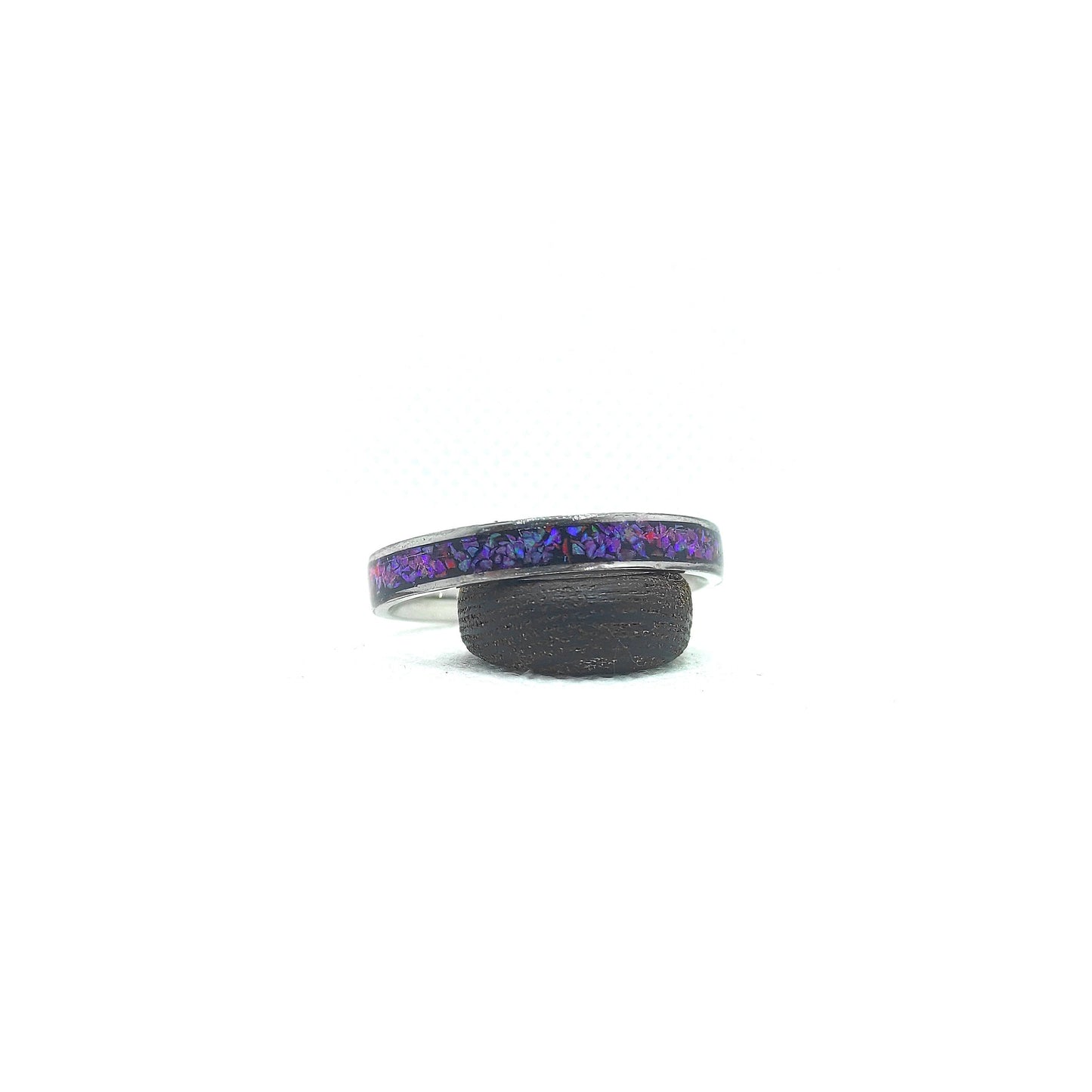 Neon Pink Opal Ring