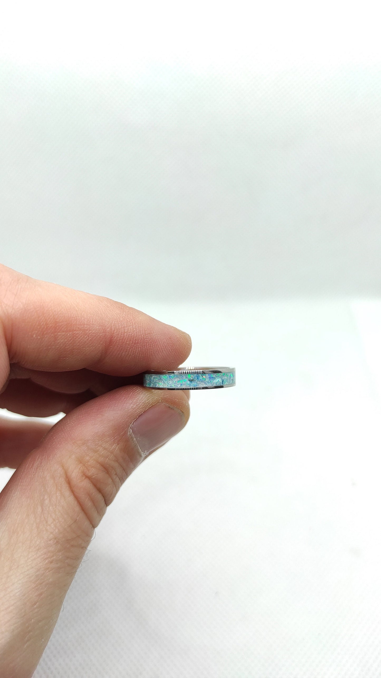 Blue Opal Ring