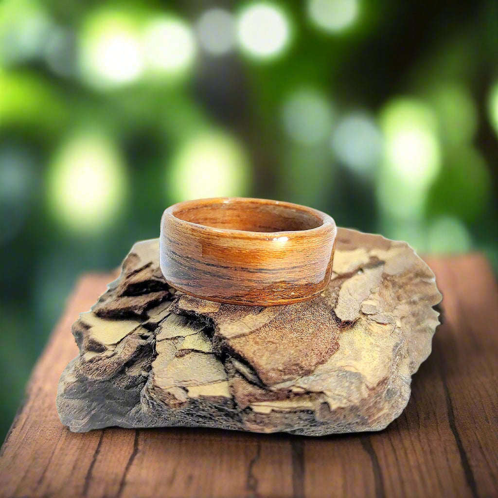Rosewood Veneer Ring