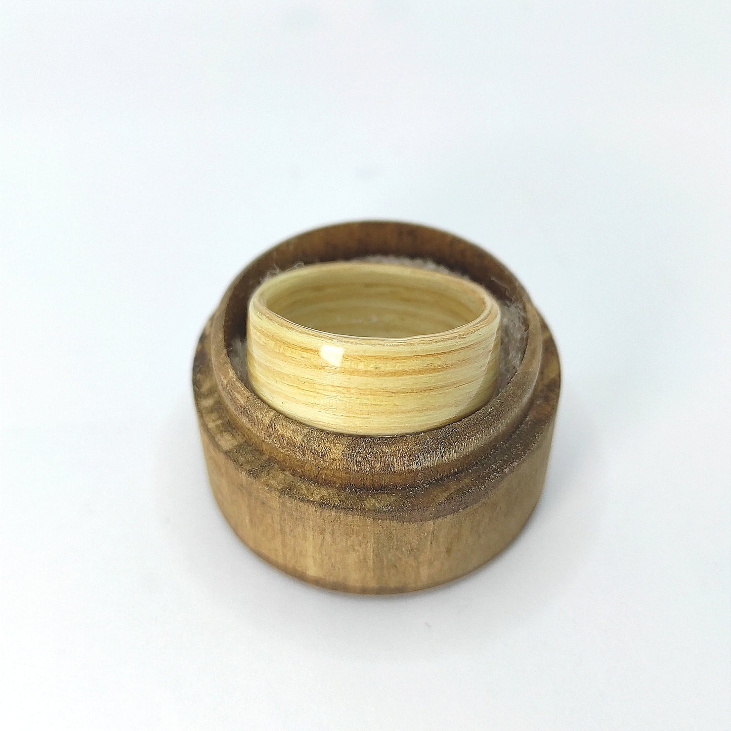 Pine Wood Veneer Ring