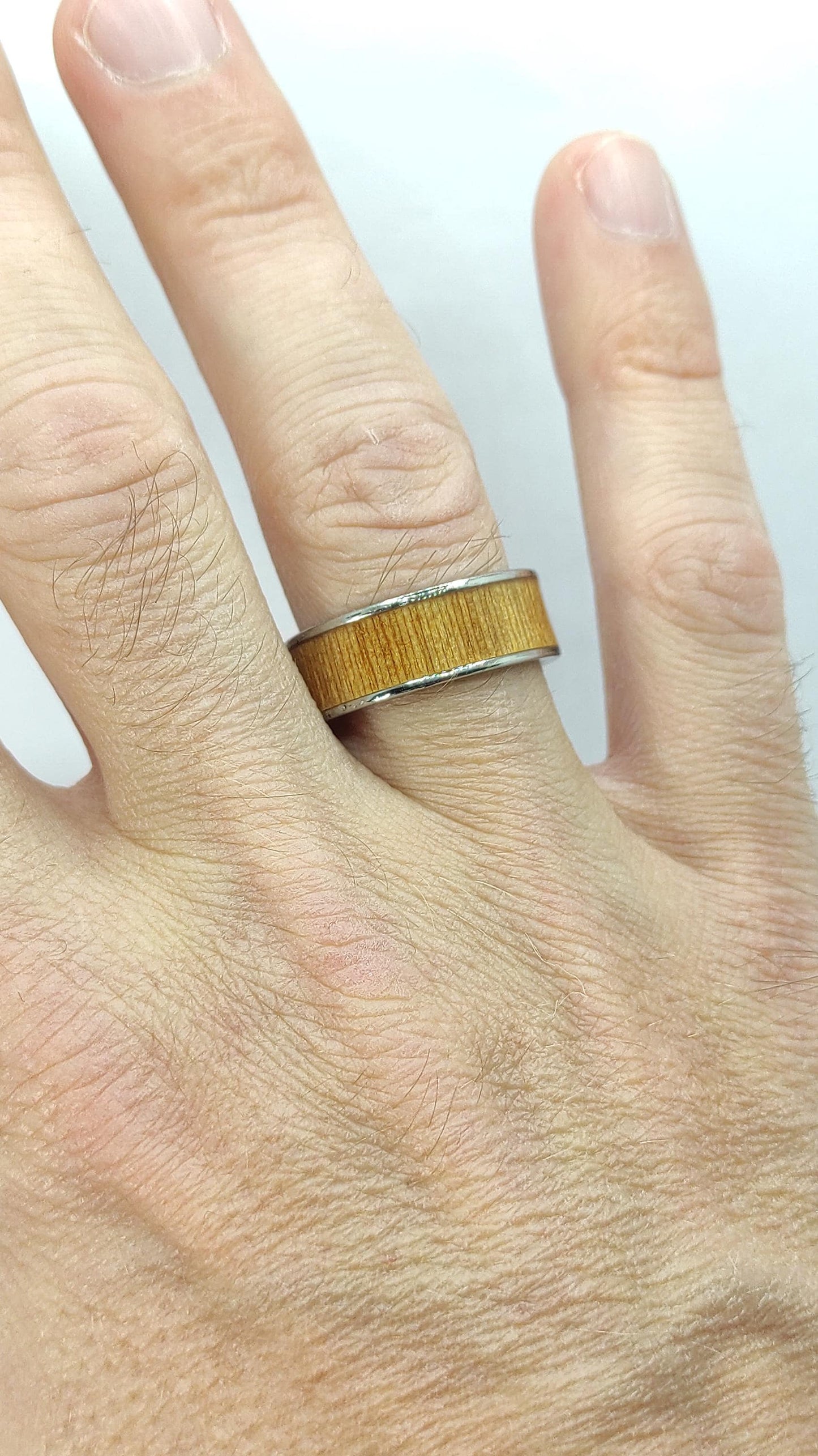 Teak Wood & Steel