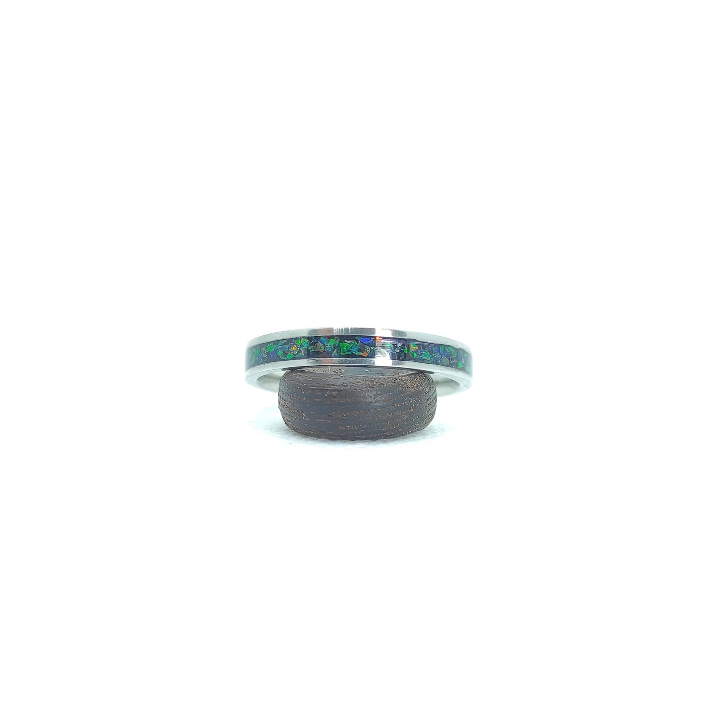 Dark Green Opal Band