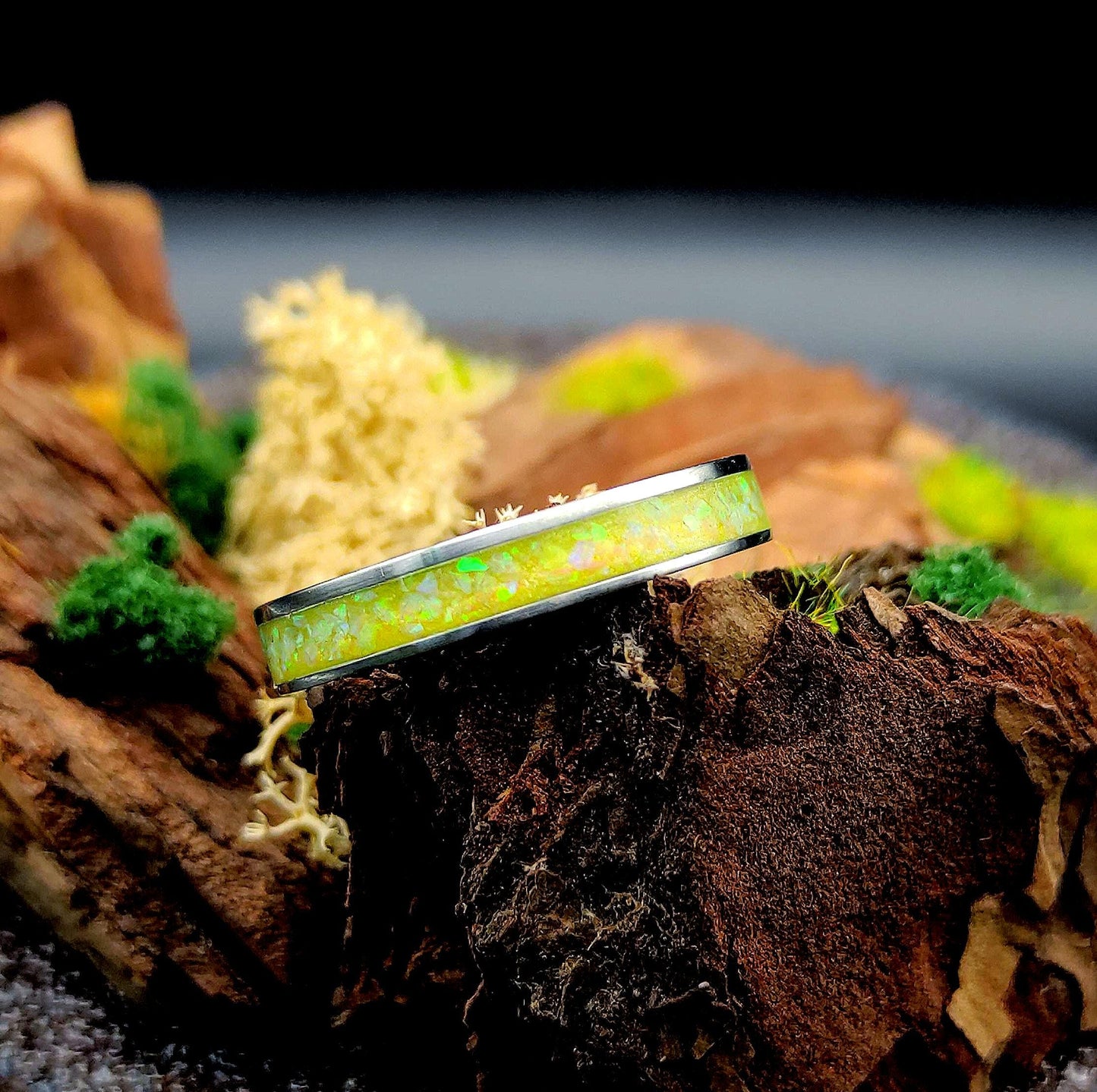 Lemon Opal Ring