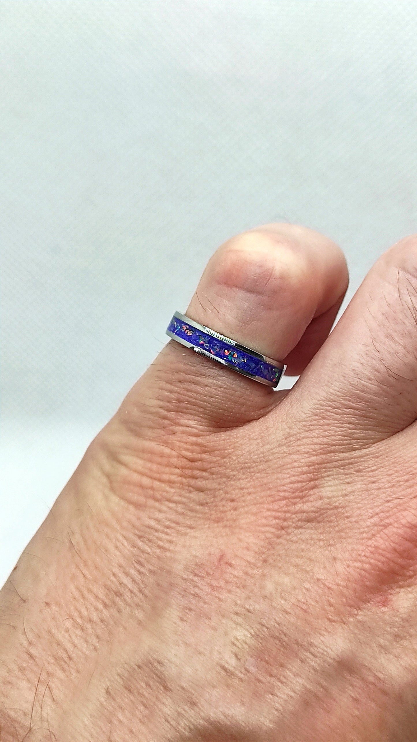 Blush Pink Opal Ring