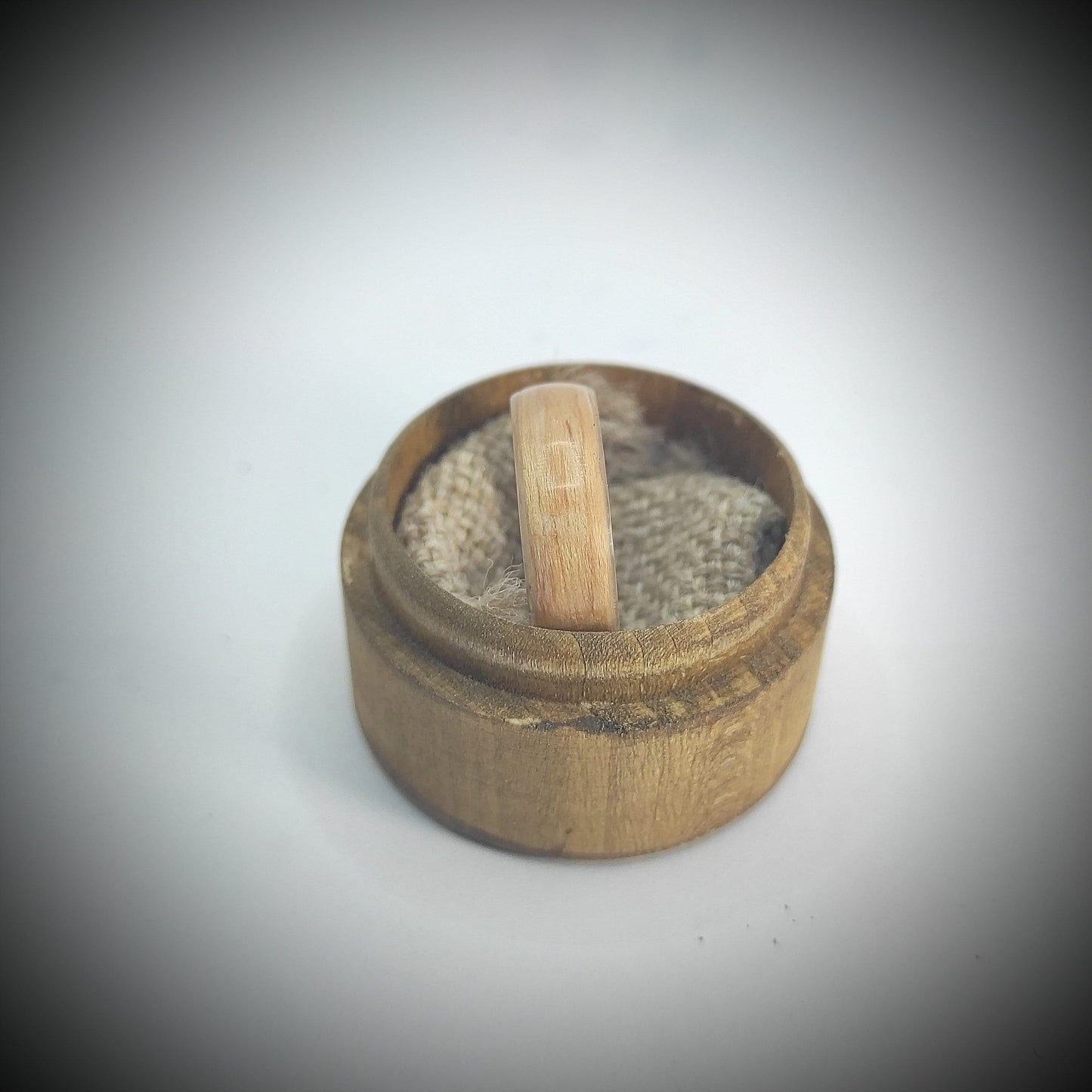 Oak Wood Veneer Ring