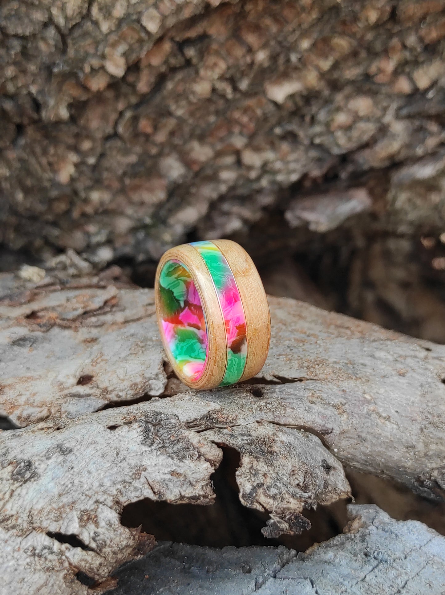 Beech Spectrum - Wooden Ring