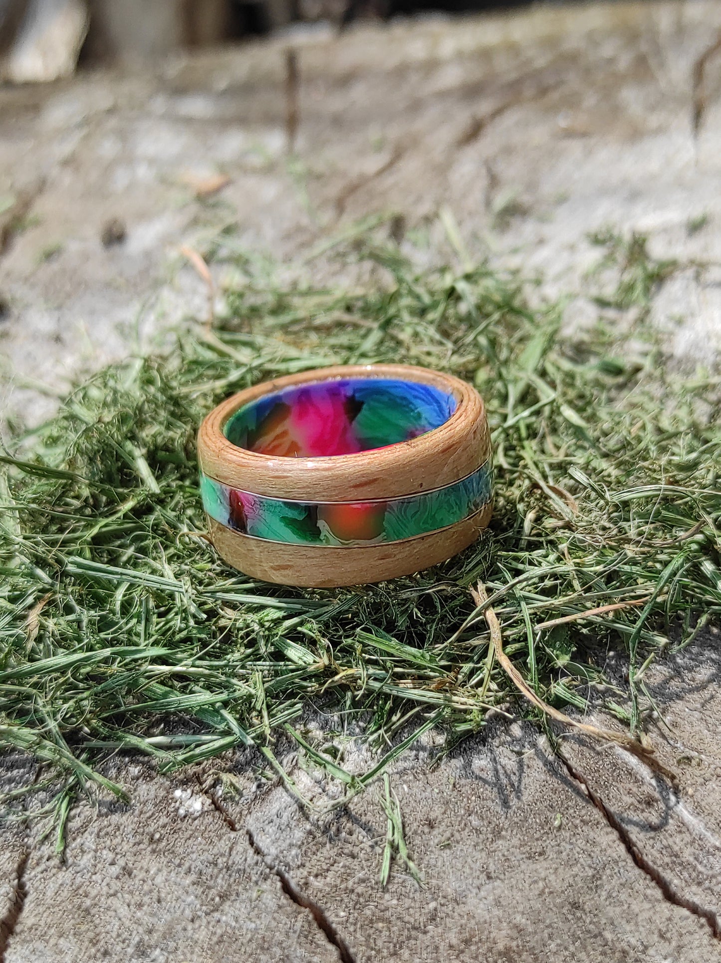 Beech Spectrum - Wooden Ring