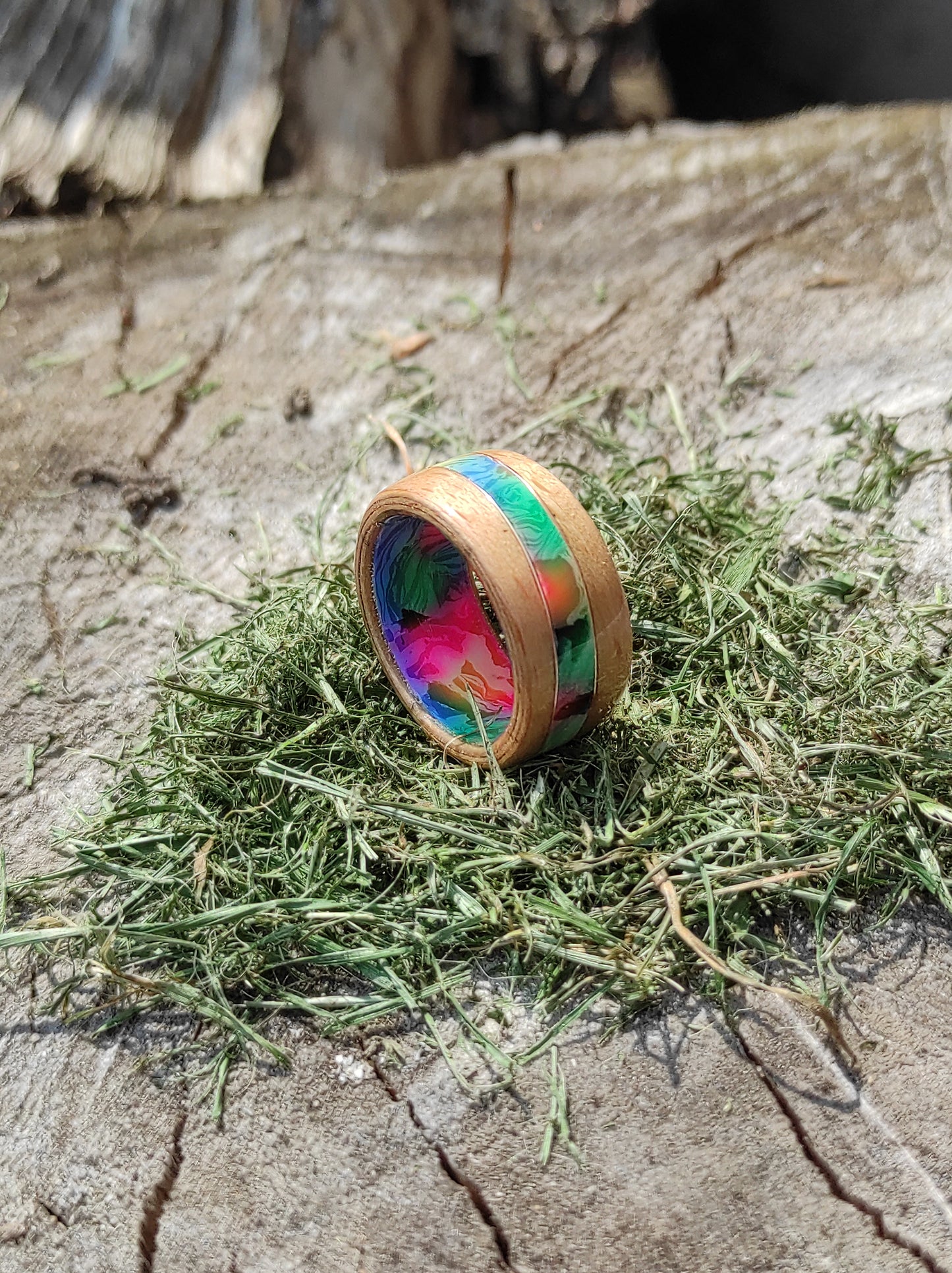 Beech Spectrum - Wooden Ring