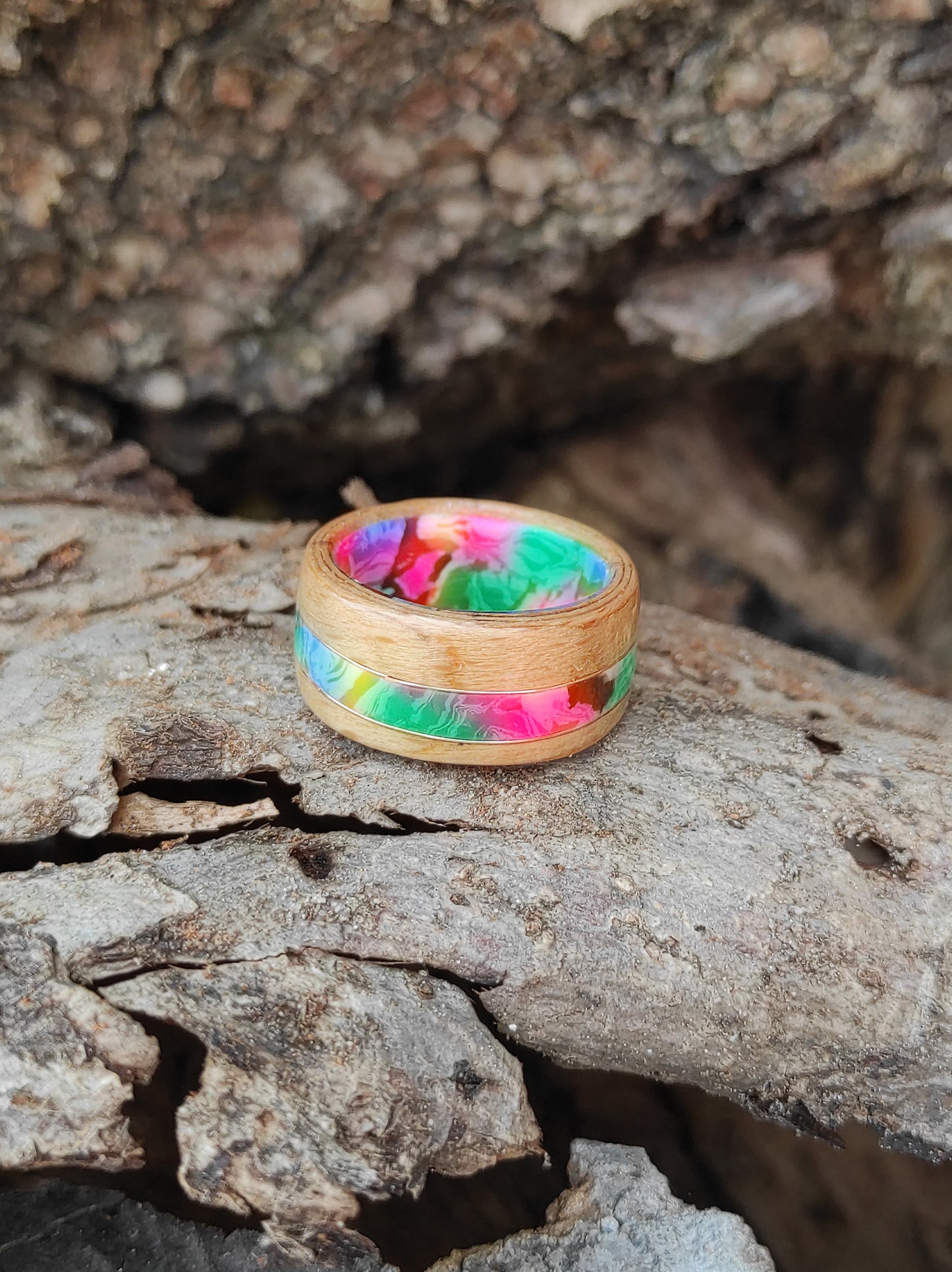 Beech Spectrum - Wooden Ring