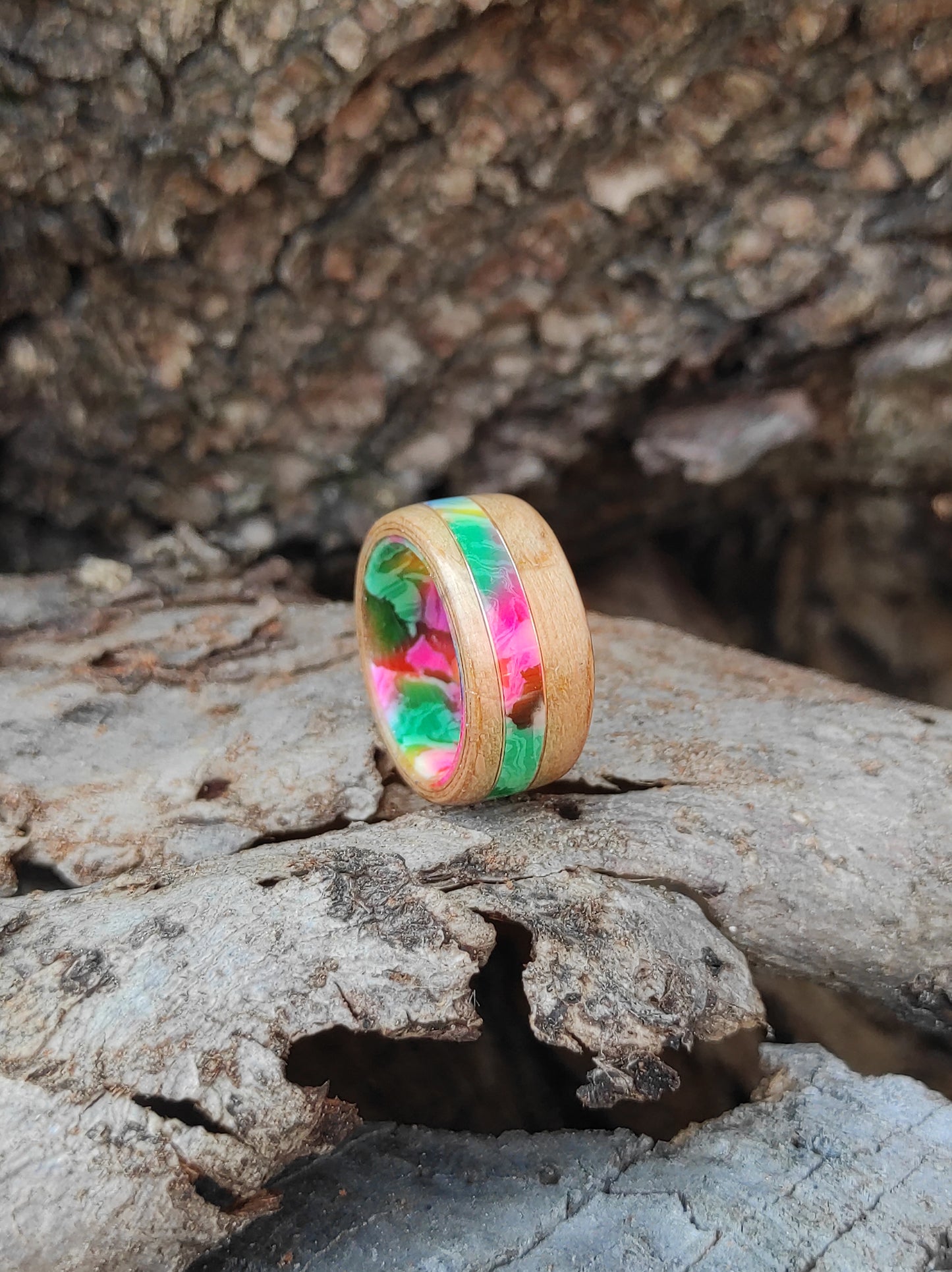 Beech Spectrum - Wooden Ring