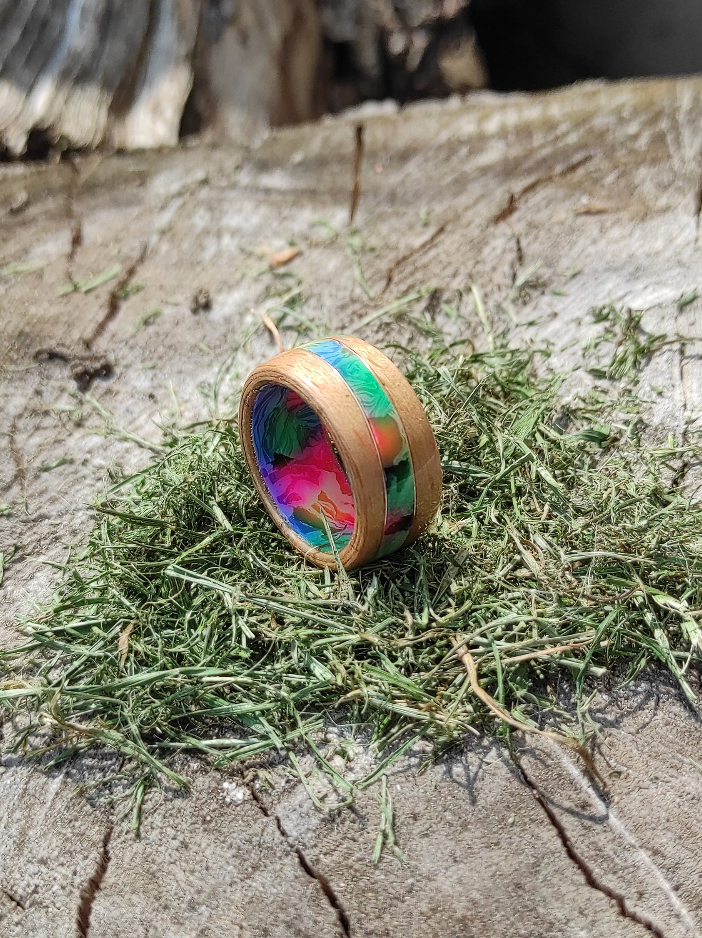 Beech Spectrum - Wooden Ring