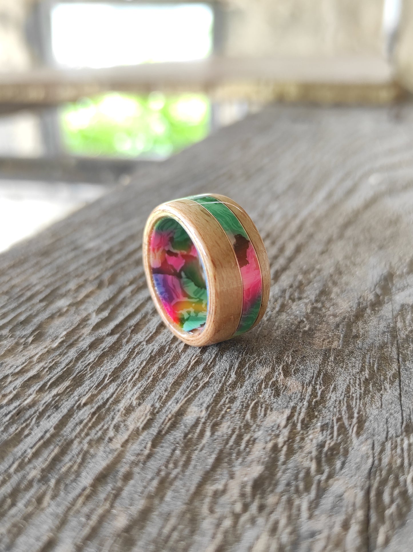 Beech Spectrum - Wooden Ring